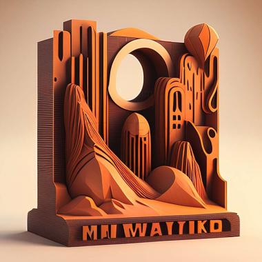 3D модель Гра Monument Valley 2 (STL)